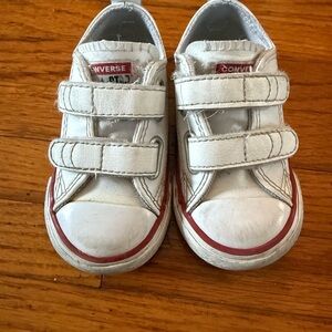 Converse Kids White Sneakers